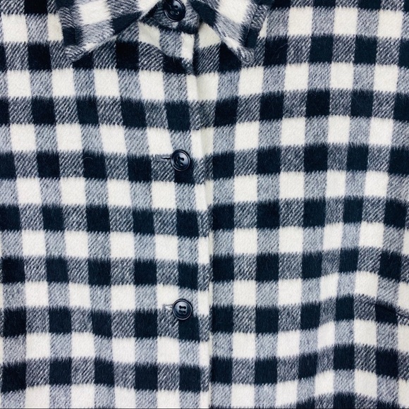 Evan Picone || Vintage Gingham Lightweight Jacket - Picture 3 of 8